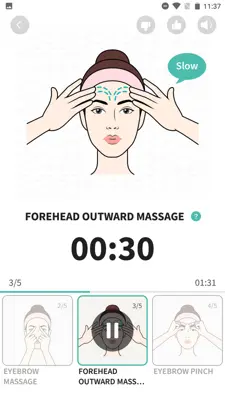 Face Yoga android App screenshot 1